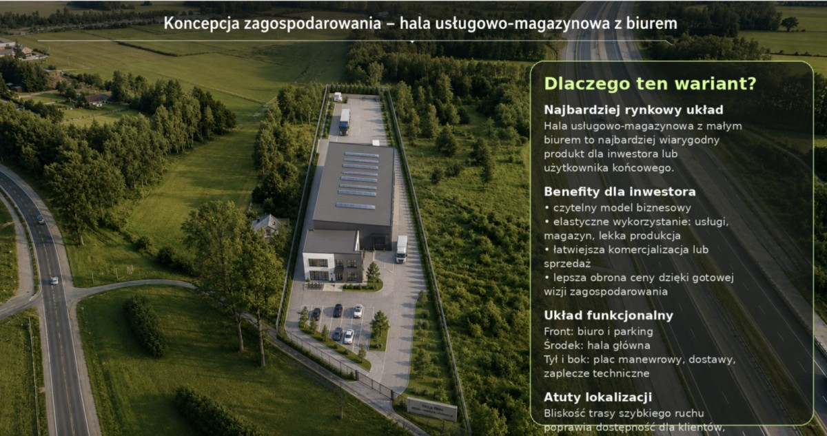 Działka na sprzedaż