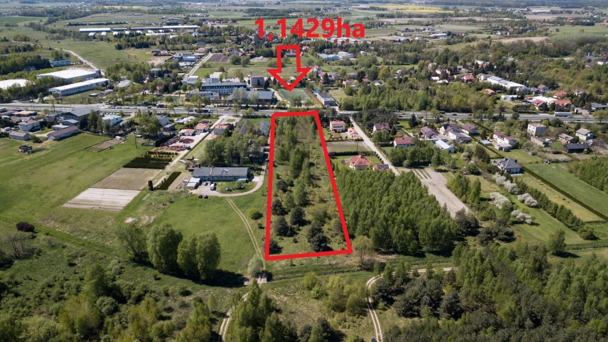 Działka na sprzedaż