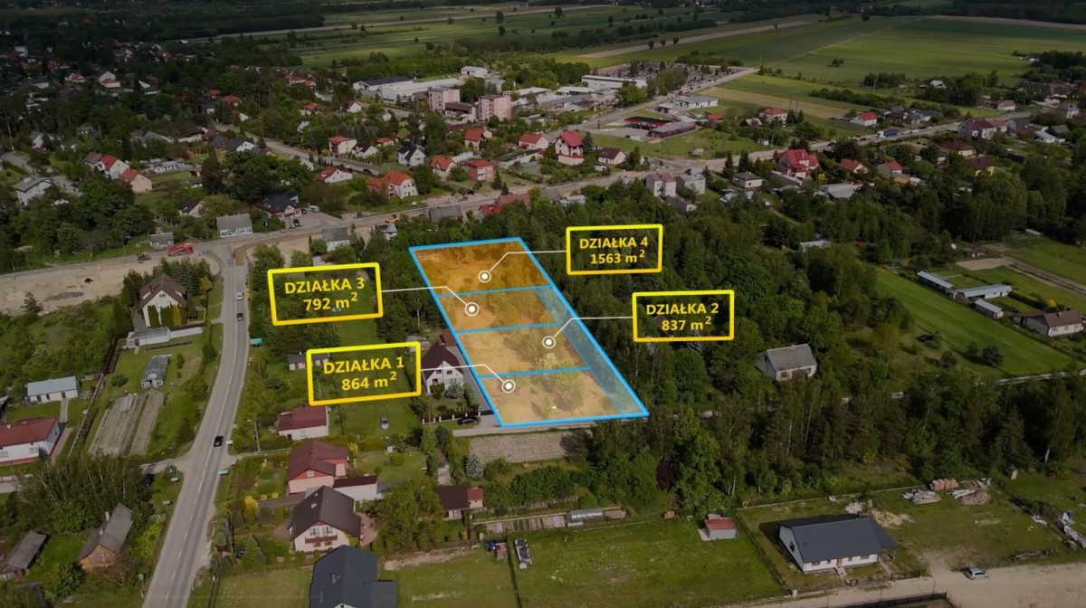Działka na sprzedaż